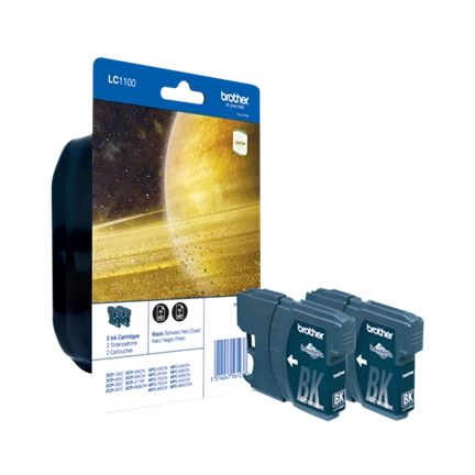 Patron Brother LC1100BK Black Twin Pack