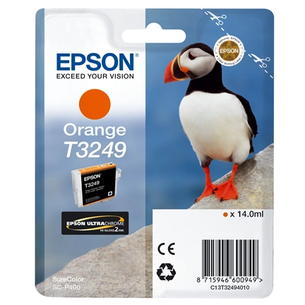 Patron Epson Hi-Gloss2 (T249) Orange (14ml)