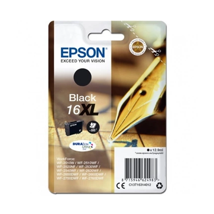 Patron Epson T1631 XL DURABrite fekete
