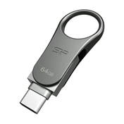 Pendrive 64GB Silicon Power C80 szürke USB3.0 Pendrive 64GB Silicon Power C80 szürke USB3.0