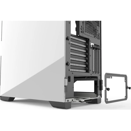 Phanteks Eclipse P600S Fehér edzett üveg hangszigetelt