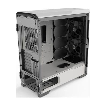 Phanteks Eclipse P600S Fehér edzett üveg hangszigetelt