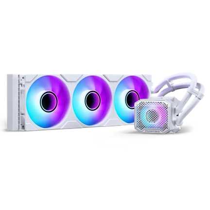 Phanteks Glacier One M25 Gen2 komplett vízhűtőrendszer 360mm, D-RGB, fehér