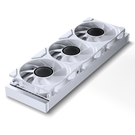 Phanteks Glacier One M25 Gen2 komplett vízhűtőrendszer 360mm, D-RGB, fehér