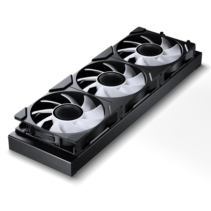 Phanteks Glacier One M25 Gen2 komplett vízhűtőrendszer 360mm, D-RGB, fekete