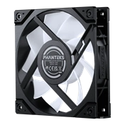 Phanteks M25 Gen2 rendszerhűtő - 120mm, DRGB, PWM, fekete