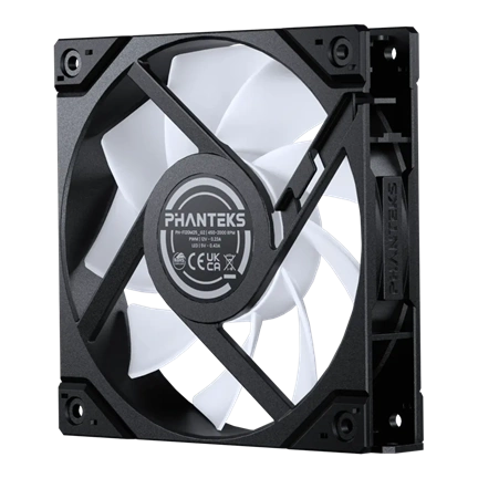 Phanteks M25 Gen2 rendszerhűtő - 120mm, DRGB, PWM, fekete