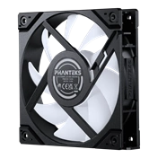 Phanteks M25 Gen2 rendszerhűtő - 120mm, DRGB, PWM, fekete