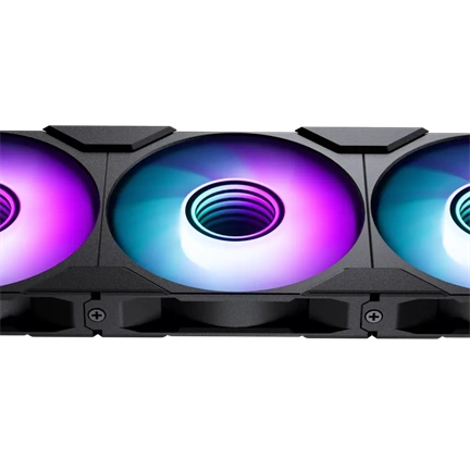 Phanteks M25 Gen2 rendszerhűtő - 120mm, DRGB, PWM, fekete, 3-pack