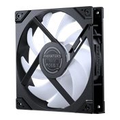 Phanteks M25 Gen2 rendszerhűtő - 140mm, DRGB, PWM, fekete