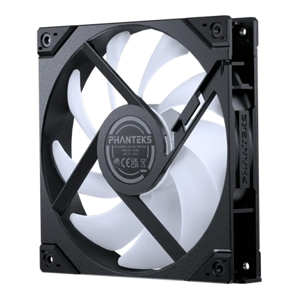 Phanteks M25 Gen2 rendszerhűtő - 140mm, DRGB, PWM, fekete