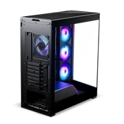 Phanteks NV5X számítógépház - E-ATX, edzett üveg, 4db S25 ARGB ventilátor, fekete