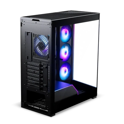 Phanteks NV5X számítógépház - E-ATX, edzett üveg, 4db S25 ARGB ventilátor, fekete