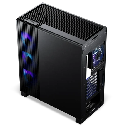 Phanteks NV5X számítógépház - E-ATX, edzett üveg, 4db S25 ARGB ventilátor, fekete