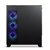 Phanteks NV5X számítógépház - E-ATX, edzett üveg, 4db S25 ARGB ventilátor, fekete