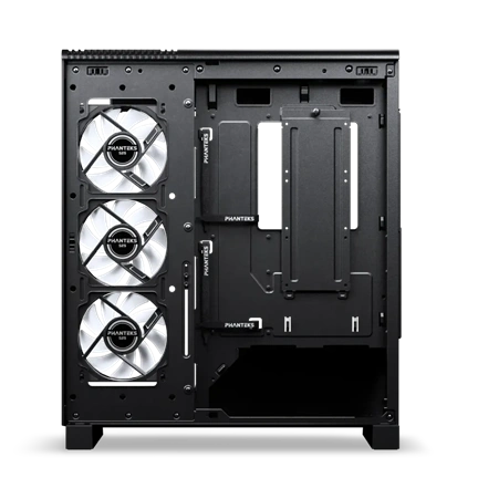 Phanteks NV5X számítógépház - E-ATX, edzett üveg, 4db S25 ARGB ventilátor, fekete