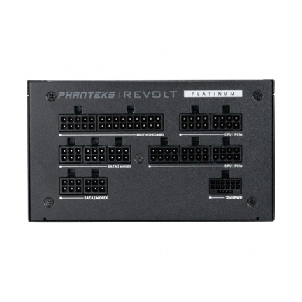 Phanteks Revolt ATX3.0 PCIe5.0 Platinum 1200W fekete
