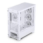Phanteks XT Pro Ultra számítógépház - edzett üveg, 4db M25-140 D-RGB ventilátor, E-ATX, fehér