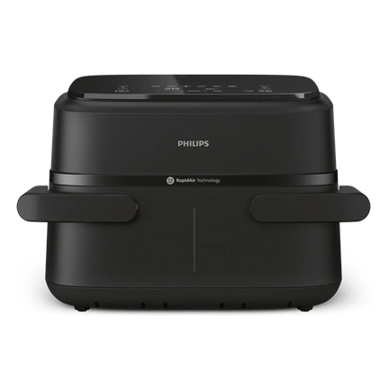 Philips Airfryer 1000 DualBasket NA150/00 forrólevegős sütő
