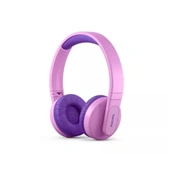 Philips TAK4206PK/00 fejhallgató gyerekeknek, vezeték nélküli, fülre illeszkedő, max. 85dB, rózsaszín