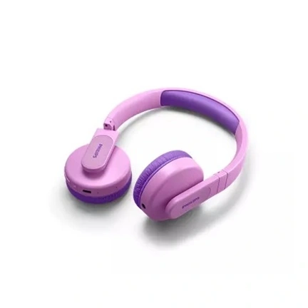 Philips TAK4206PK/00 fejhallgató gyerekeknek, vezeték nélküli, fülre illeszkedő, max. 85dB, rózsaszín