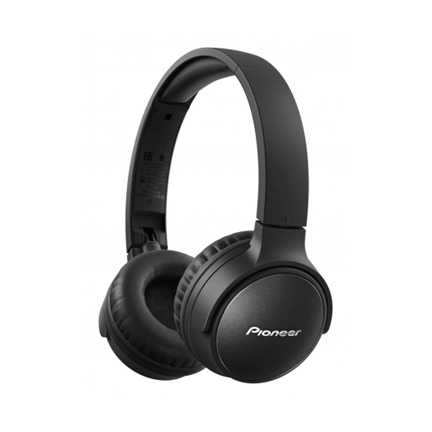 Pioneer SE-S6BN-B fekete bluetooth zajszűrős fejhallgató