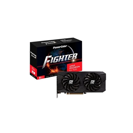 PowerColor Fighter AMD Radeon RX 7600 8GB GDDR6 videokártya