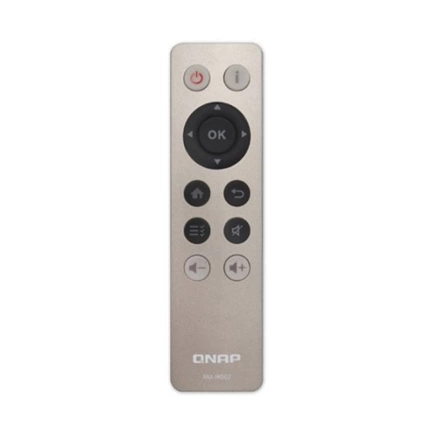 QNAP Infrared (IR) remote control for HS-251, TS-x51, TS-x70, TS-x70Pro, TS-x69Pro, TS-x69L QNAP Infrared (IR) remote control for HS-251, TS-x51, TS-x70, TS-x70Pro, TS-x69Pro, TS-x69L