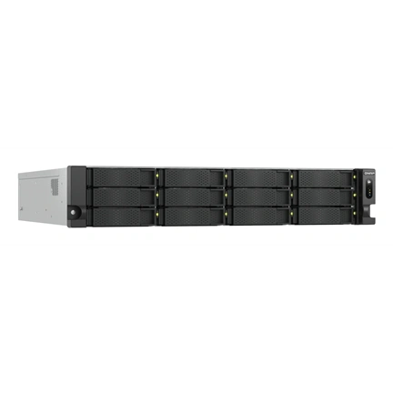 QNAP TS-H1277AXU-RP NAS - redundáns tápellátás, AMD Ryzen 5 7000 sorozat, 16GB, 2,5GbE + 10GbE