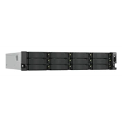 QNAP TS-H1277AXU-RP NAS - redundáns tápellátás, AMD Ryzen 5 7000 sorozat, 16GB, 2,5GbE + 10GbE