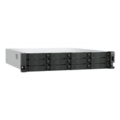 QNAP TS-H1277AXU-RP NAS - redundáns tápellátás, AMD Ryzen 5 7000 sorozat, 16GB, 2,5GbE + 10GbE