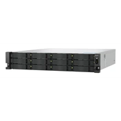 QNAP TS-H1277AXU-RP NAS - redundáns tápellátás, AMD Ryzen 5 7000 sorozat, 16GB, 2,5GbE + 10GbE