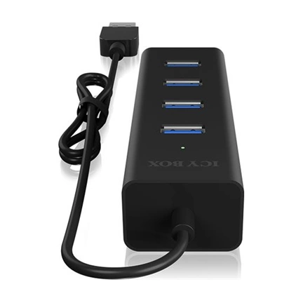 RAIDSONIC Icy-box 4 Port USB 3.0 Hub IB-HUB1409-U3 asztali hub