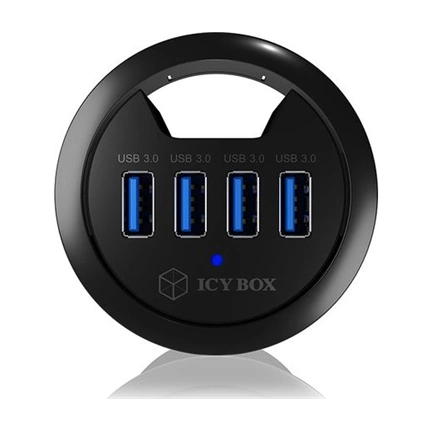 RAIDSONIC Icy-box 4 Port USB 3.0 IB-HUB1403 asztali hub