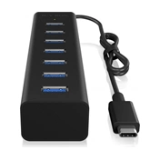 RAIDSONIC IcyBox IB-HUB1700-C3 Type-C™ to 7 port USB 3.0 Hub