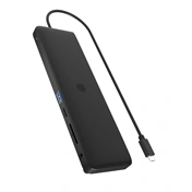 RAIDSONIC Icy Box 11-in-1 Mobile DockingStation with Triple Video Output