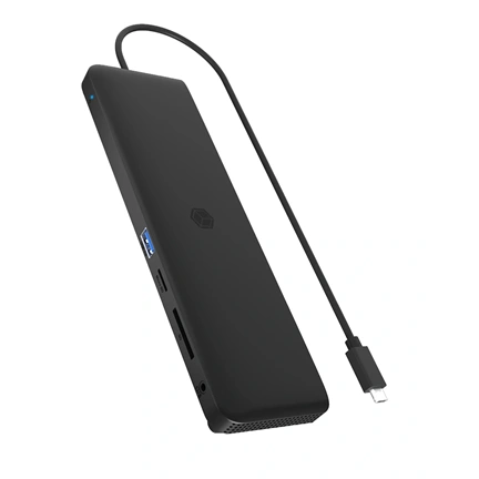RAIDSONIC Icy Box 11-in-1 Mobile DockingStation with Triple Video Output