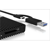 RAIDSONIC Icy Box IB-CR404-C31 CFexpress USB 3.2 Gen 2 Type-A/C