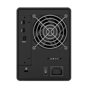 RAIDSONIC RAIDON GR4670-TB3 enclosure for 4x 2.5" / 3.5" drives with 2x Thunderbolt™ 3 host Black RAIDSONIC RAIDON GR4670-TB3 enclosure for 4x 2.5" / 3.5" drives with 2x Thunderbolt™ 3 host Black
