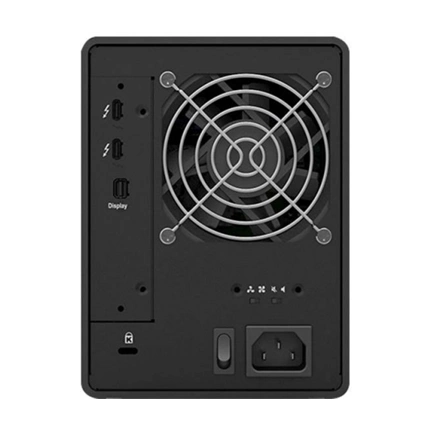 RAIDSONIC RAIDON GR4670-TB3 enclosure for 4x 2.5" / 3.5" drives with 2x Thunderbolt™ 3 host Black RAIDSONIC RAIDON GR4670-TB3 enclosure for 4x 2.5" / 3.5" drives with 2x Thunderbolt™ 3 host Black