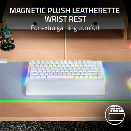 RAZER BlackWidow V4 75% - White edition - US
