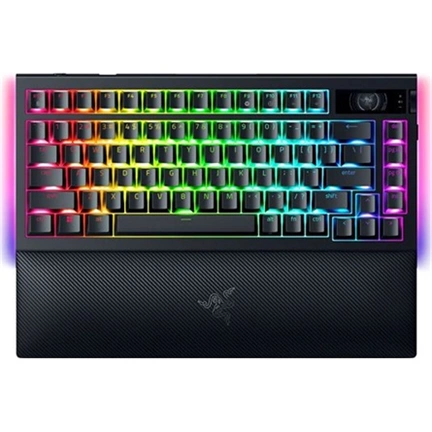 RAZER BlackWidow V4 Pro 75% Gaming Keyboard- Intl. US Layout (ISO)