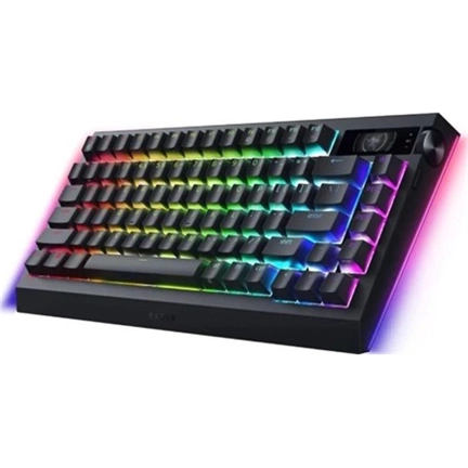 RAZER BlackWidow V4 Pro 75% Gaming Keyboard- Intl. US Layout (ISO)
