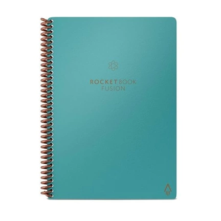 ROCKETBOOK Fusion Lettersize (nagyalakú 22cm x 28cm) világoskék