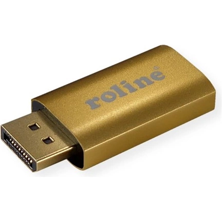 ROLINE Adapter DisplayPort - HDMI, M/F v1.2, 4K Gold