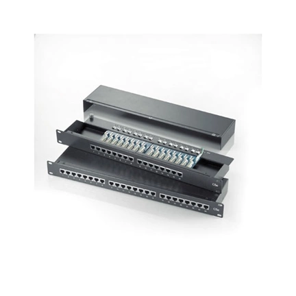 ROLINE STP PATCH PANEL CAT5 24 PORT 19"