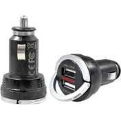 ROLINE USB autós töltő, 2 portos max 3,1A