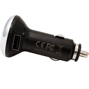 ROLINE usb autós töltő 2 portos LED max 3,1A