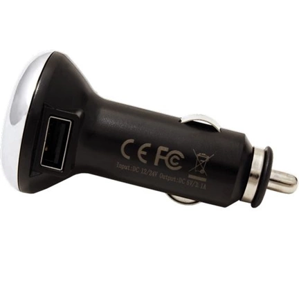 ROLINE usb autós töltő 2 portos LED max 3,1A