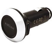 ROLINE usb autós töltő 2 portos LED max 3,1A